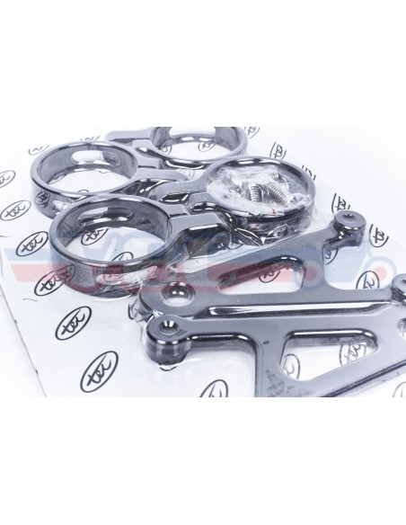 Pattes de phare universelles noires 41 mm