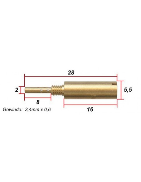 Gicleur 38 750 four adaptable