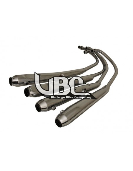 4 pots d'echappement pour CB 750 Four K0