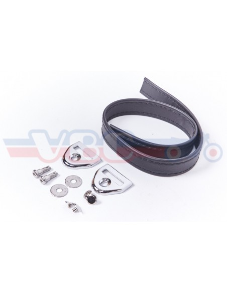 Sangle de selle 65 cm avec boucles chromées