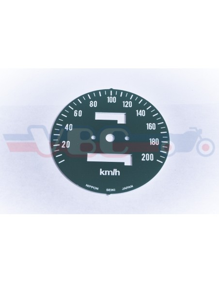 Fonds de compteur et compte/tours Honda CB550 K2 km/h