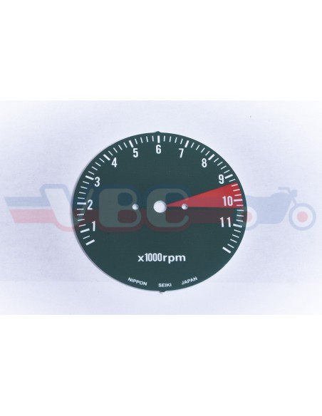 Fonds de compteur et compte/tours Honda CB550 K2 km/h
