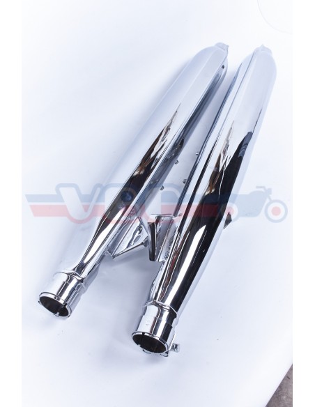 1 paire de Silencieux  CB 450 K0 Black Bomber