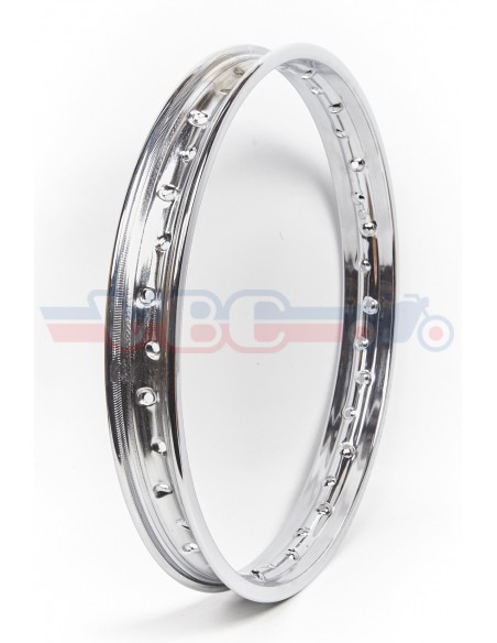 Jante avant HONDA CB 350k CB350 Four et CB 400 F ou18 pouces 36 trous 1.60 D.I.D