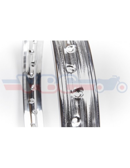 Jante avant HONDA CB 350k CB350 Four et CB 400 F ou18 pouces 36 trous 1.60 D.I.D