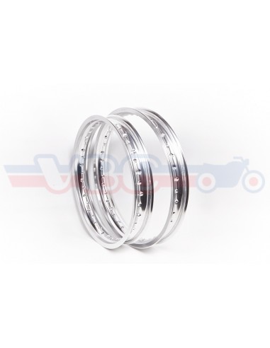 Jeu de jantes ALU pour HONDA CB 750 Four 18 et 19 pouces 40 rayons