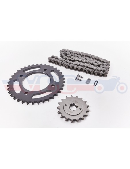 Kit Chaine pour HONDA CB 550 Four 17 x 37