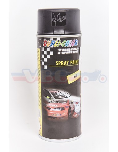 Bombe de peinture NOIR MAT Duplicolor