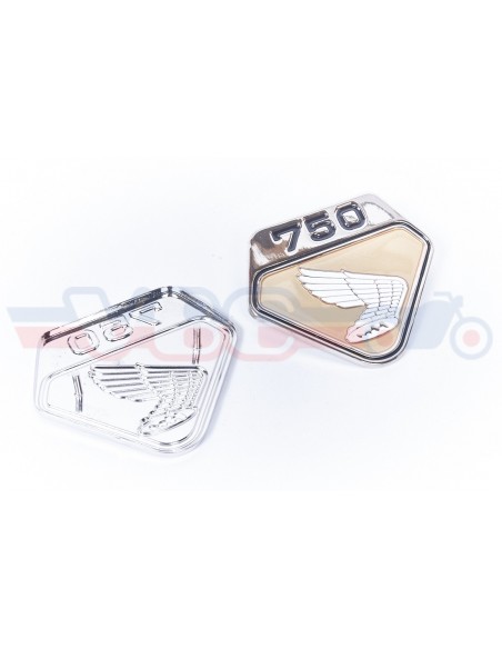 Jeu d'ailes de caches lateraux HONDA GOLD pour CB 750 K0