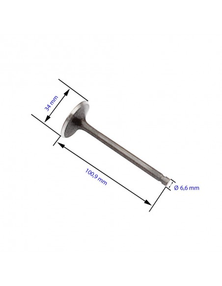 Soupape admission HONDA CB 750 F2 14711-410-010P
