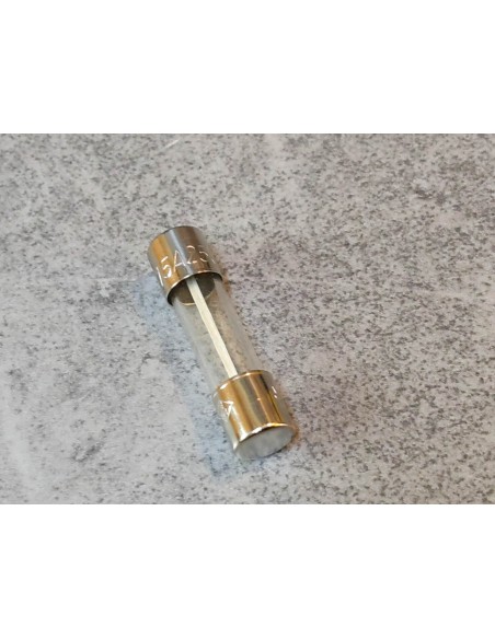 Fusibles verre 15A boite de 5 ( 25mm)