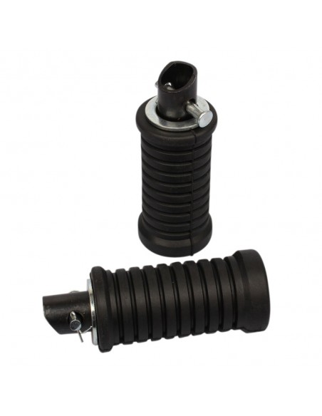 Set repose-pieds arrière noir Kawasaki Z 440 750 900 1000   92076-027